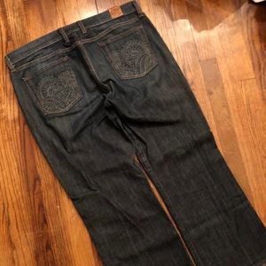 NWOT Lucky Brand embroidered jeans, size 16